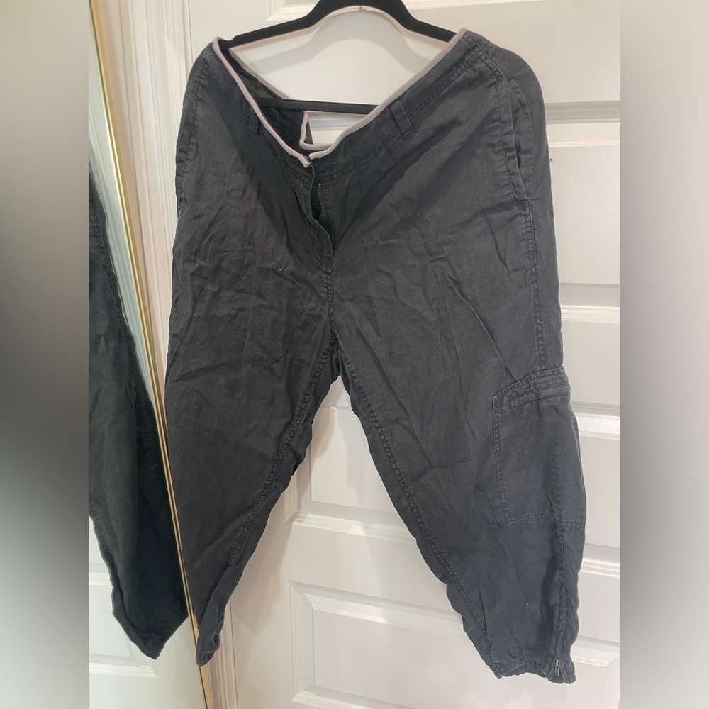 Eileen Fisher gray pants large